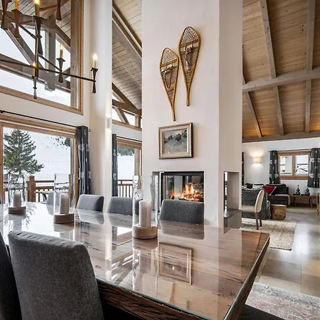 D'exception Avec Sauna Et Jacuzzi, Accès Direct Aux Pistes - Fr-1-563-111 Chalet